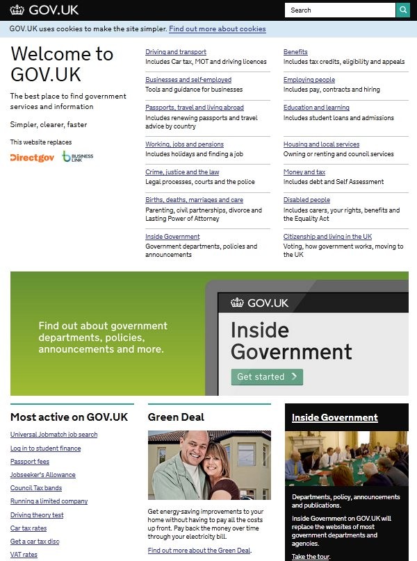 英國政府的一個“簡陋”的網(wǎng)站獲頒年度設計大獎