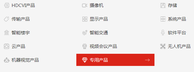 浙江大華技術股份有限公司產(chǎn)品