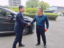 高明尚昂丨姜區(qū)長一行蒞臨我司調(diào)研交流，助力企業(yè)高質(zhì)量發(fā)展！