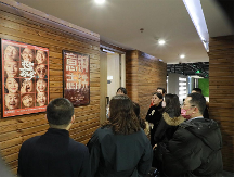 國臺辦一行蒞臨北京歡樂逗文化，制片人段雨晴等陪同參觀