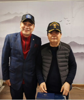 心若菩提敬天愛(ài)人 著名愛(ài)國(guó)人士華國(guó)中拜會(huì)中國(guó)首善曹德旺先生