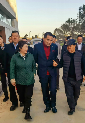 心若菩提敬天愛(ài)人 著名愛(ài)國(guó)人士華國(guó)中拜會(huì)中國(guó)首善曹德旺先生